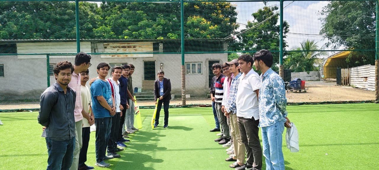 The Intra-Departmental Box-Cricket Tournament held on 10 September 2025 for Premium was an energetic and engaging event that showcased the spirit of teamwork, competition, and enthusiasm among Premium Students. With 05 dynamic teams participating, the tournament witnessed exciting matches filled with talent and determination.  
The Final stage was the most thrilling moment of the day, featuring a tough contest between B. Tech 1st Year and B. Tech 3rd Year teams. After an intense battle, the B. Tech 1st Year team emerged as the champions, displaying excellent coordination, sharp strategies, and true sportsmanship throughout the tournament.  
The event concluded with cheers, joy, and appreciation for the efforts of all players, organizers, and supporters who contributed to making the tournament a grand success. 
